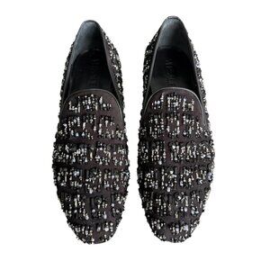 Versace | Shoes | Versace Men Nerooro Driver Vitello Classic  display picture 3